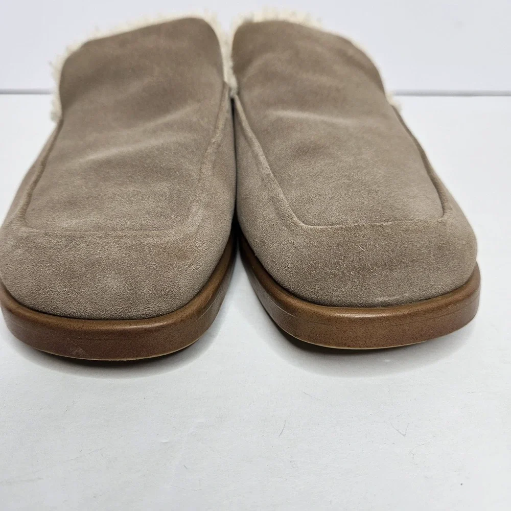 Franco Sarto Mules Fleece Shoes Size 10 M Heel To Toe 11.5" - Picture 4 of 13